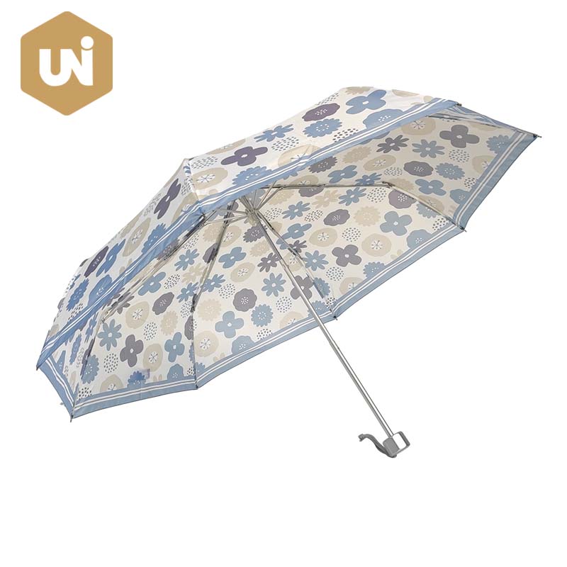 Super Light Lady Super Mini 3 sekcijų skėtis nuo lietaus